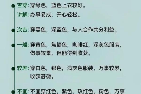 五行穿衣2021年9月3日 2021年9月25号五行穿什么颜色