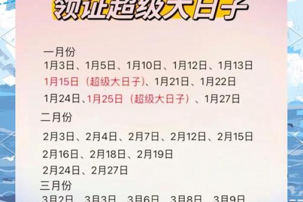 2025年婚礼吉日一览表(2025结婚吉日)