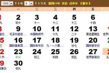 1997年黄道吉日一览表(1997年黄道吉日一览表查询)