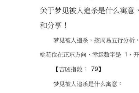 梦到被人追是什么征兆 女性