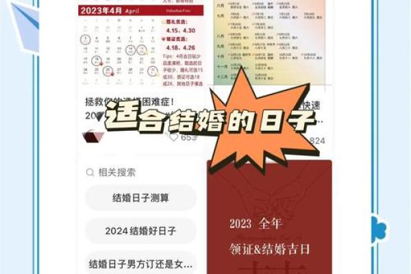 看结婚日子的软件免费(看结婚日子一般多少钱)