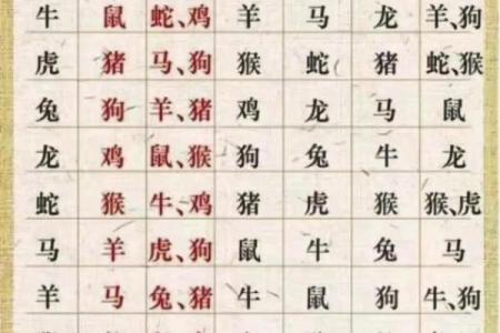 一一对应是什么生肖