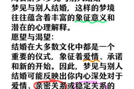 已婚梦见自己要结婚了是什么意思