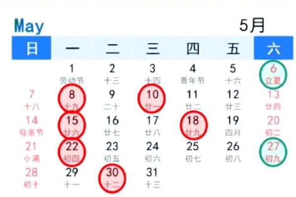 五一期间哪天适合搬家(五一期间搬家吉日)