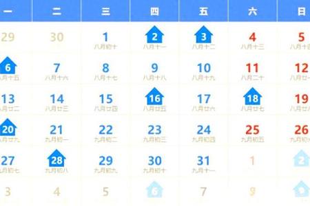 10月份最好三个日子 2025年10月最佳搬家日期