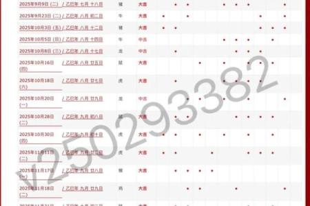 10月份黄道吉日2025年搬家 2025年10月搬家吉日查询