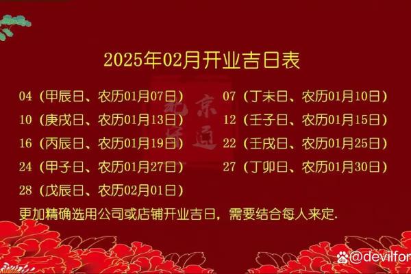 2026年12月开业最好吉日
