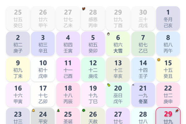 「2018年12月黄道吉日」查询表，搬家结婚开工必看