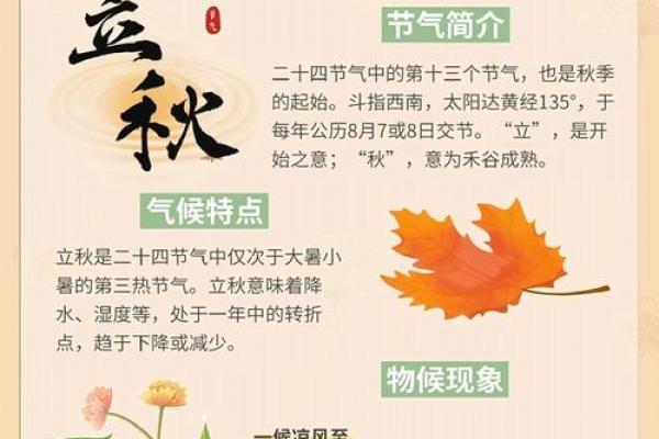 2024年几号立秋 立秋节气是哪天2024