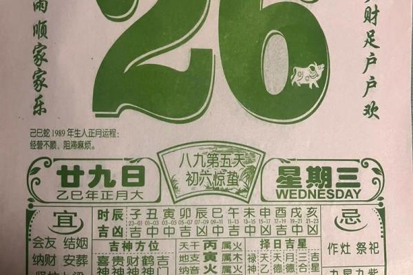 今天是什么节日啊 今天宜忌查询黄历