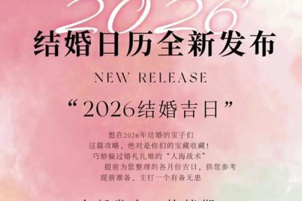 2026年10月份嫁娶黄道吉日，精选宜结婚好日子