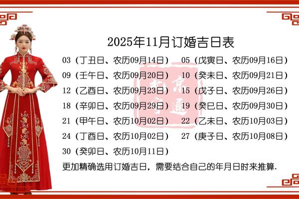 2026年11月黄道吉日出炉，精准择日必看