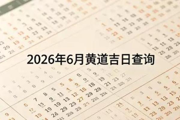 黄历订婚吉日2026年6月 黄历订婚吉日2026年6月