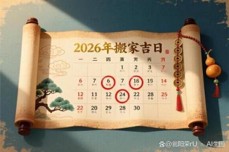 系列：乔迁吉日2026最佳乔迁时间